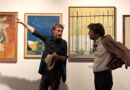 Massimo Cacciari a Scicli. Sorpreso positivamente della bellezza dei luoghi. Un visita alla Mostra di Piero Guccione.