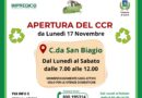Conferimento rifiuti ingombranti nell’area comunale di contrada San Biagio. Inizia la Fase Due