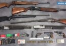 Armi in un’Officina di contrada Zagarone nel territorio di Scicli