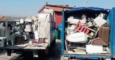 l programma della raccolta dei rifiuti nel periodo delle feste di fine e inizio anno