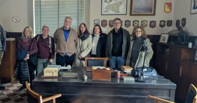 A Scicli i giornalisti Mannoni, Sardoni e Mariolina Camilleri. Lieti di scoprire Scicli.