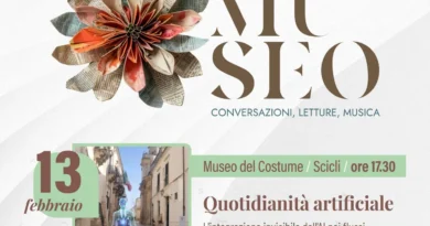 Si  aprono “I Venerdì del Museo”. Oggi su “Quotidianità Artificiale”. Ore 17,30