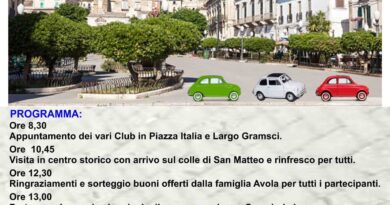 Il 17 maggio il 22° Raduno delle Fiat 500 a Scicli.