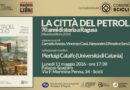 “La città del petrolio” si presenta a Scicli lunedì 11 maggio. A Palazzo Spadaro.