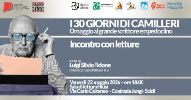 Il Maggio dei Libri fra la Scicli di Camilleri e il Mare della Costa Iblea