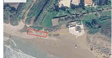 Pedana chalet a Playa Grande: iniziato lo smontaggio ad opera dei privati
