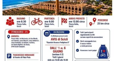 36esima edizione della PASSEGGIATA IN BICICLETTA. Domenica 7 giugno partenza alle ore 8,30.