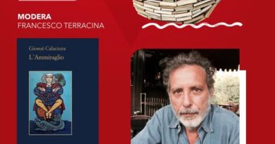 Appuntamento con “L’Ammiraglio” di Giosuè Calaciura. Al Convento del Carmine a Scicli il 10 giugno.