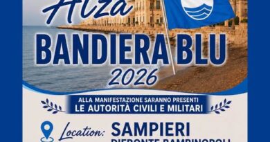 Sampieri Bandiera Blu 2026: venerdì 26  la cerimonia ufficiale di alzabandiera