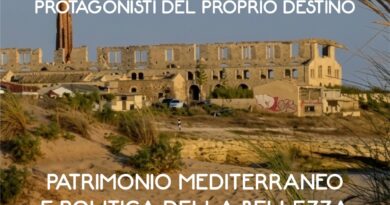 Dibattito su “Patrimonio Mediterraneo e Politica della Bellezza”. A Sampieri sabato 11 luglio.
