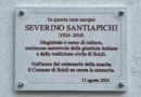 LA TARGA ALLA CASA NATALE DEL GIUDICE SANTIAPICHI A SCICLI LA TARGA ALLA CASA NATALE DEL GIUDICE SANTIAPICHI A SCICLI
