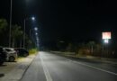 Illuminazione pubblica tra Sampieri e Pisciotto.