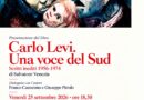 “Carlo Levi una voce del Sud”: si presenta al “Brancati” di Scicli il libro di Salvatore Venezia. Venerdì 25 settembre
