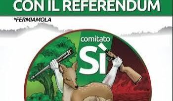 Anche a Scicli Raccolta firme referendum contro la caccia
