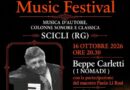 Peppe Carletti dei “Nomadi” a Scicli  al MACC. Venerdì 16 ore 20,30