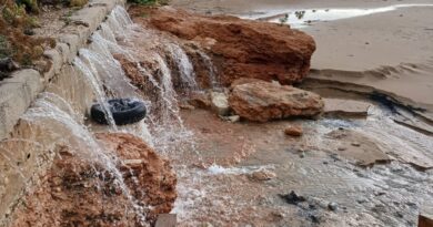 Le “Cascate di Donnalucata”: spreco o che cosa?